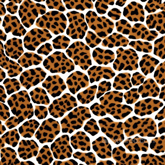 Leopard Print Texture with Rich Brown and Black Spots Leopard Print texture preview