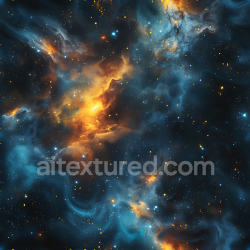 seamless Seamless 3D PBR Space Texture Featuring Vivid Nebula and Galaxy Clouds texture 8k free download PBR