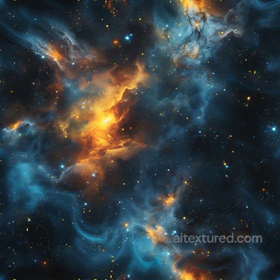 Space Texture Featuring Vivid Nebula and Galaxy Clouds Star, space, planets texture preview