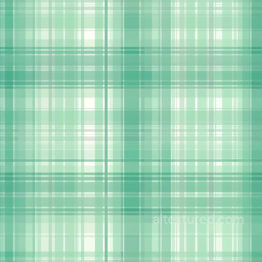 Seamless 3D PBR Texture of Soft Mint Green Plaid Fabric Pattern texture preview