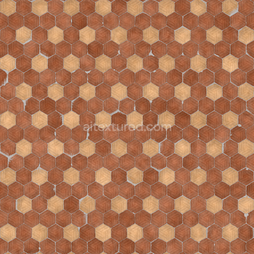 Tiles Hexagonal Seamless Wood Texture Floor Natural Pattern Decorative Stylish