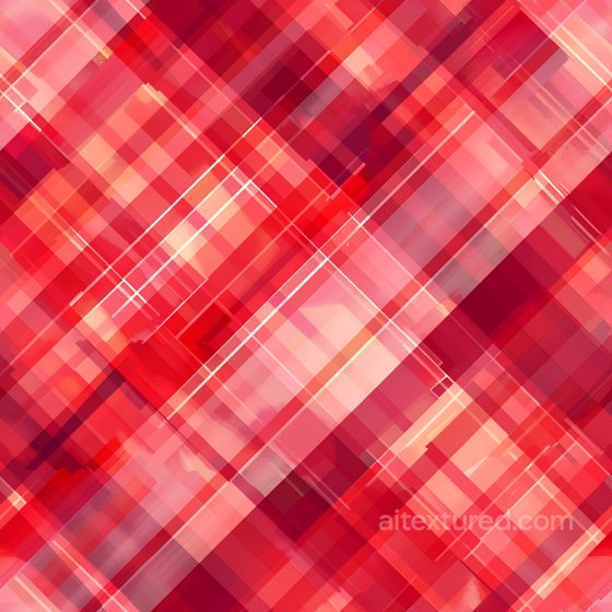 Red Layered Plaid Pattern Seamless Texture with Translucent Overlays Plaid texture preview