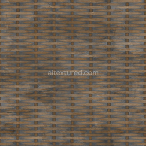 Wicker Woven Textured Natural Basket Pattern Seamless Decorative Earthy Organic