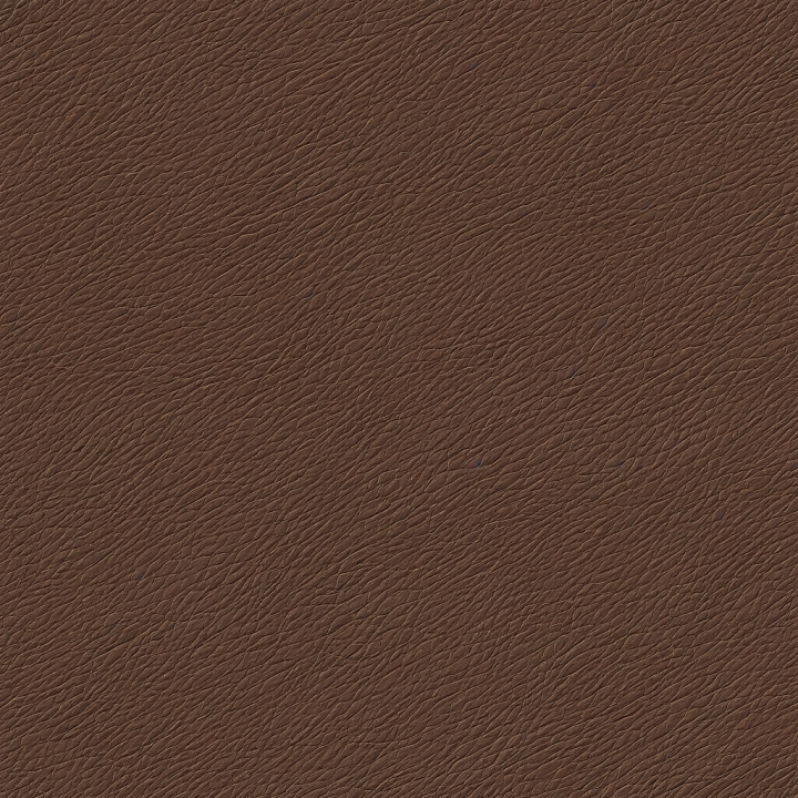 Brown Pebbled Leather with Fine Grain and Natural Matte Finish seamless PBR texture preview