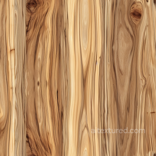 Light Hickory Wood PBR Texture with Natural Knots & Grain seamless Wood PBR texture