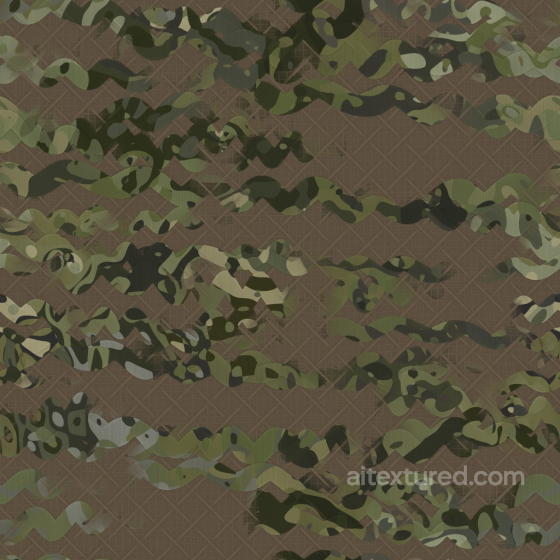 Archviz Army Cloth Fabric Mesh Military Net - Seamless PBR Texture Fabric texture preview