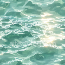 seamless Seamless 3D PBR Texture of Stylized Turquoise Sea Water with Soft Ripples and Light Reflections texture 8k free download PBR