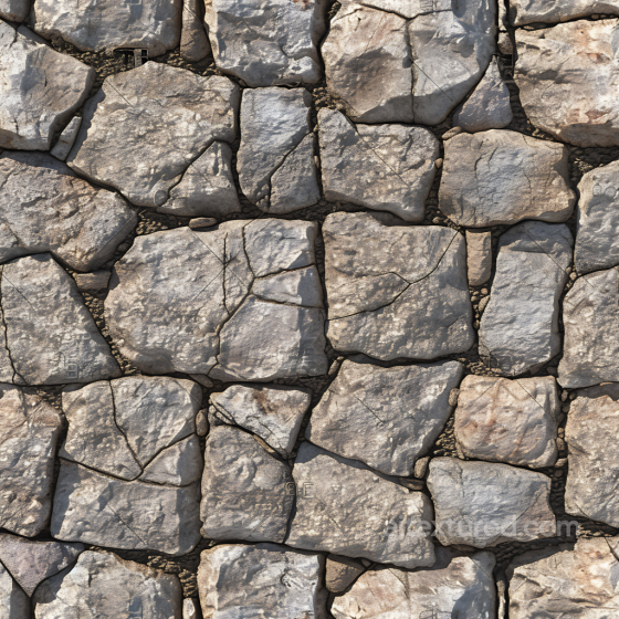 Weathered Stone Wall Texture with Natural Cracks and Earthy Tones Stone texture preview