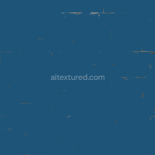 Painted Bricks Seamless Tileable Pbr Texture Surface Blue Weathered Rough
