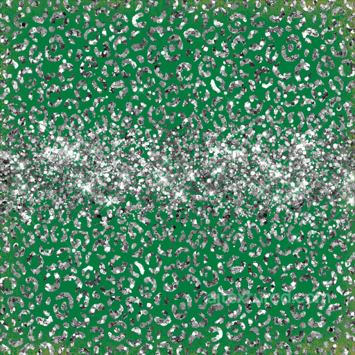 with Green Glitter Leopard Print Pattern seamless St patrick PBR texture