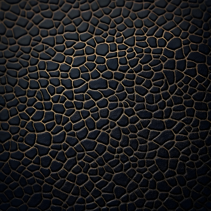 Cracked Black Skin with Organic Pore Detailing seamless PBR texture preview
