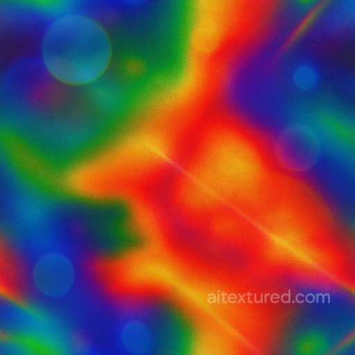 Abstract - Thermal Map Chromatic Aberration Lens Flare Light Leaks Vignette Halftone texture preview