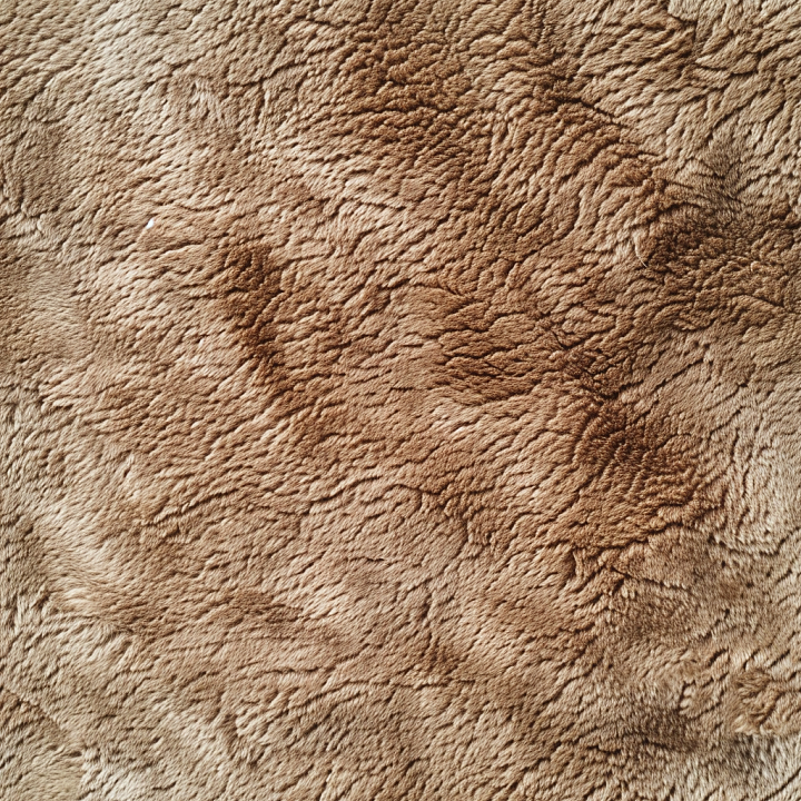 Worn Light Brown Suede Leather with Natural Wrinkles seamless PBR texture preview