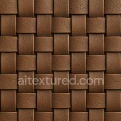 seamless Weaved Leather Panels texture 8k free download PBR