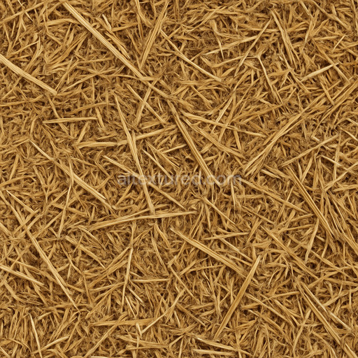 Organic Barn Straw Seamless Texture