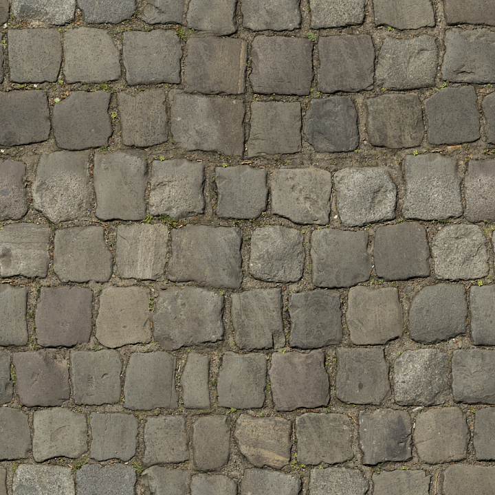 Cobblestone Floor Cobblestone - Cobblestone Plastered Mud Floor Outdoor… seamless PBR texture preview