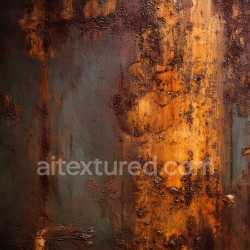 seamless Seamless 3D Rusty Metal PBR Texture Featuring Crack Patterns and Corrosion Detailing texture 8k free download PBR