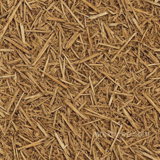 Coarse Straw Seamless Texture seamless Hay-straw PBR texture