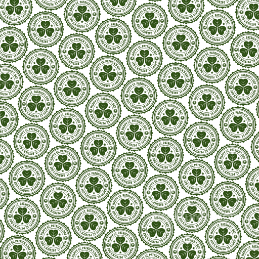 St Texture seamless St patrick digital paper bundle PBR texture
