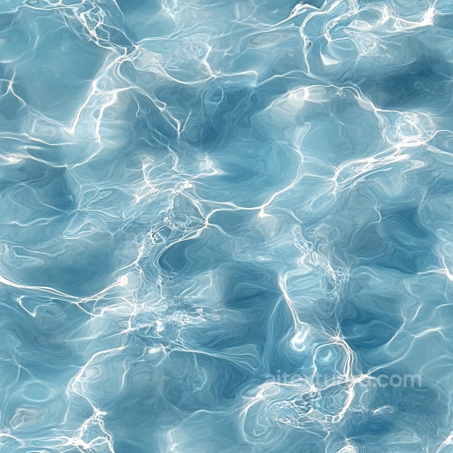 Pool Water PBR Texture Featuring Soft Ripples and Realistic Highlights seamless Water PBR texture