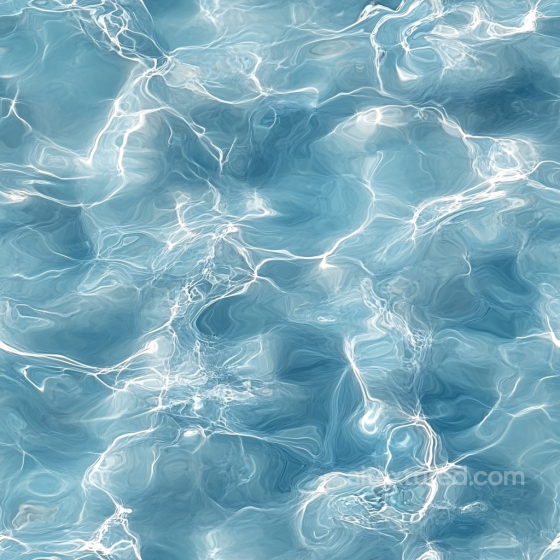 Pool Water PBR Texture Featuring Soft Ripples and Realistic Highlights Water texture preview