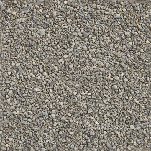 Of Gravel Floor With Natural Stones And Loose Gravel Mix texture preview