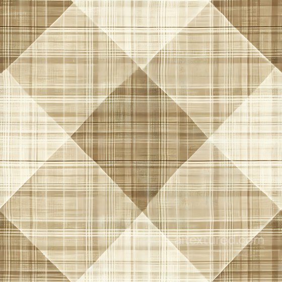 Beige Plaid Fabric Seamless Texture with Subtle Woven Pattern Plaid texture preview
