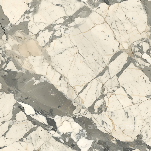 Grigio Carnico Natural Marble PBR Texture with Bold Veins seamless Marble PBR texture