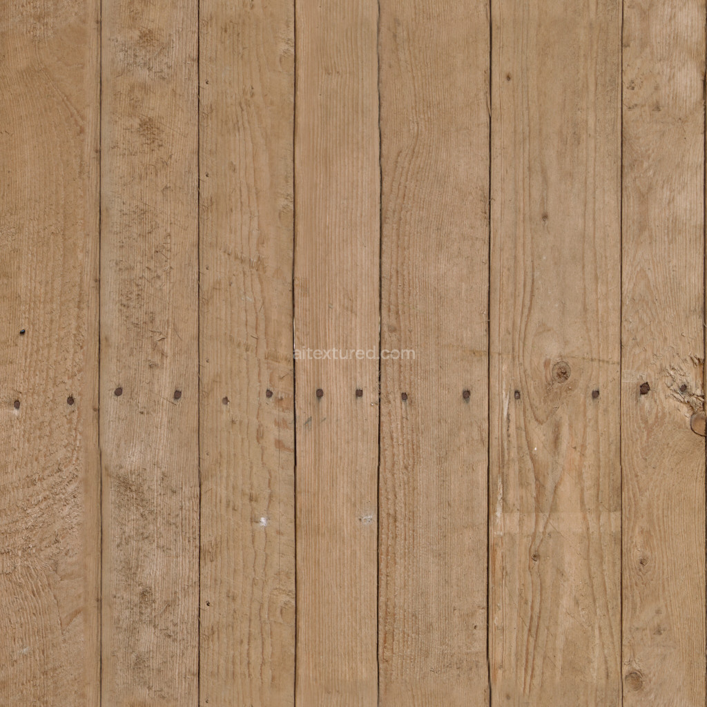 Seamless wood planks texture for PBR applications
