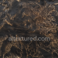 seamless Seamless 3D Black and Brown Distressed Leather PBR Texture with Subtle Grain and Worn Highlights texture 8k free download PBR