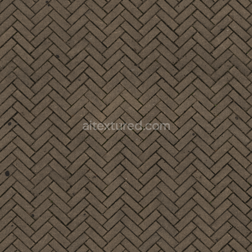 Rough Herringbone Brick — Brick Bricks Pavement Herringbone Brick Bricks — PBR seamless 3D texture