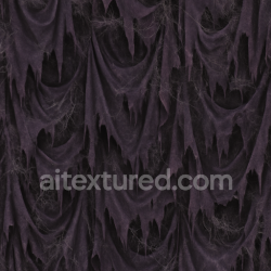 seamless Seamless 3d texture pbr 8k spooky fabric with cobweb dust and tattered cloth texture 8k free download PBR