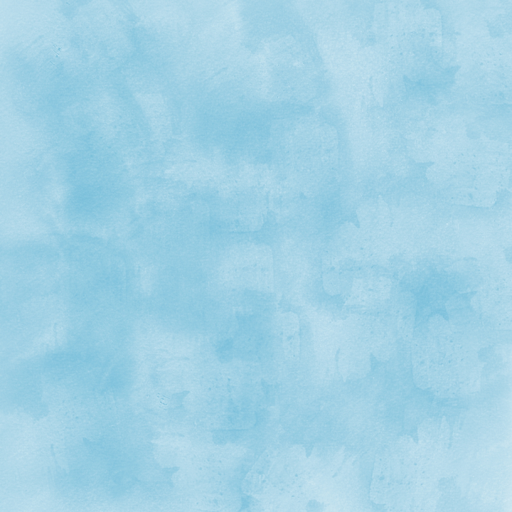 Soft Blue Watercolor Paper with Subtle Brush Strokes seamless PBR texture preview