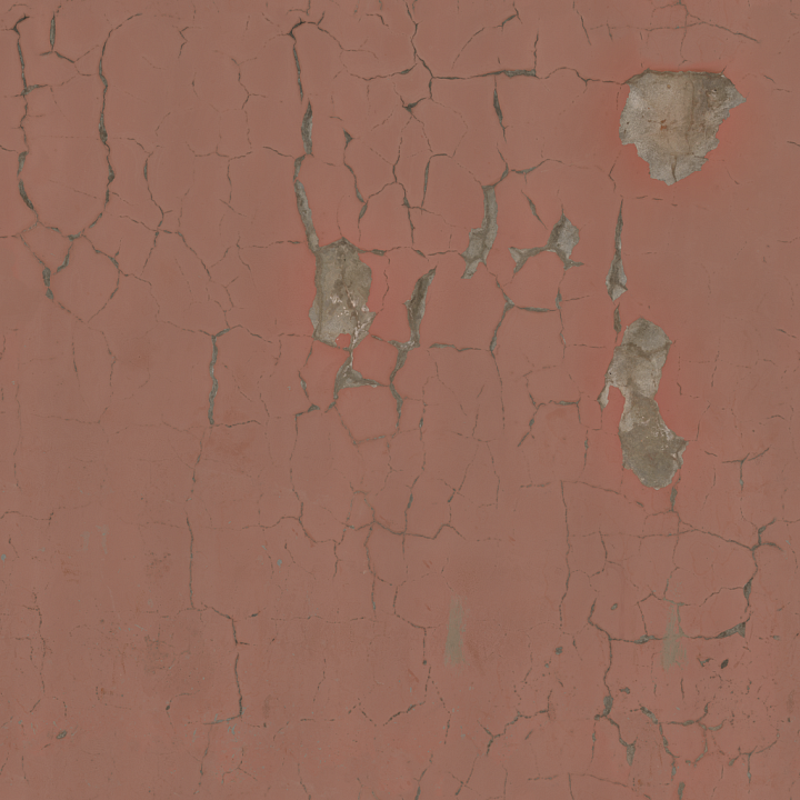Peeling Painted Wall seamless PBR texture preview