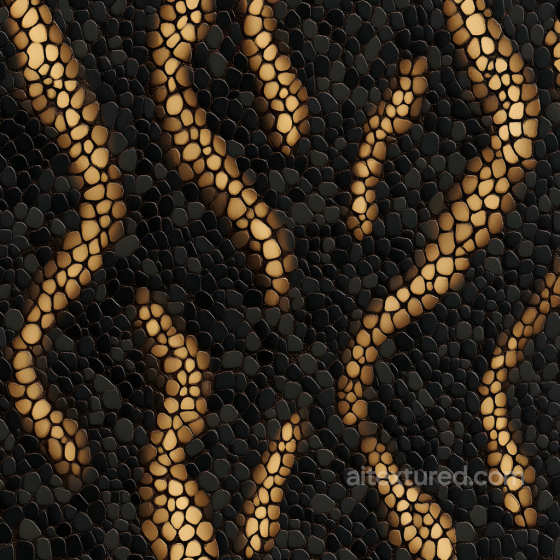 Of Exotic Reptilian Skin With Detailed Scales And Glossy Highlights Skin texture preview