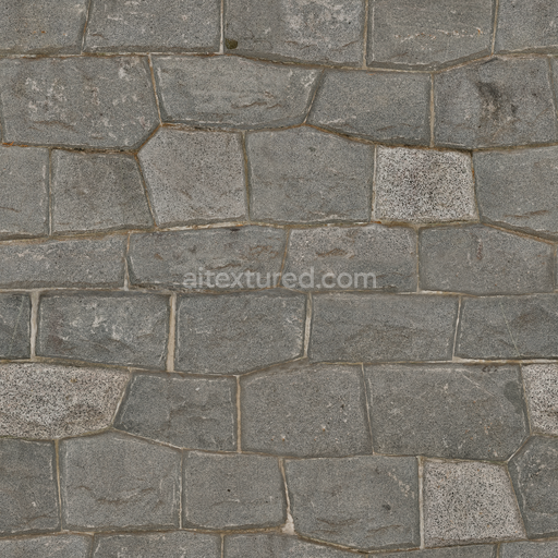 Japanese Stone Wall — Wall Rocks Stone Stones Wall Rocks — PBR seamless 3D texture