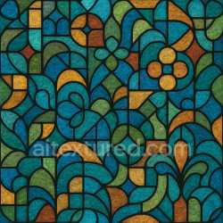 seamless Patterned Stained Glass Texture Seamless texture 8k free download PBR