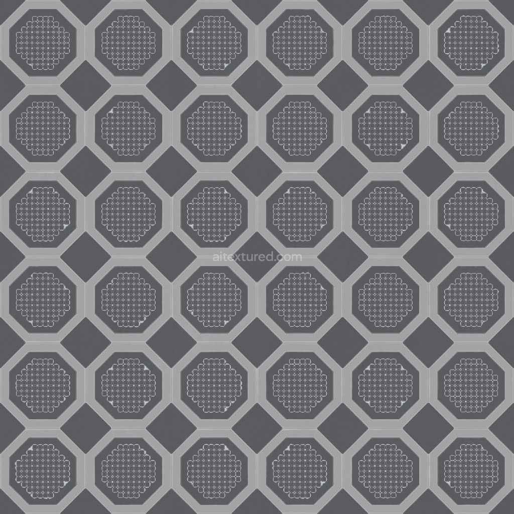 Seamless metal plates PBR texture with a reflective surface