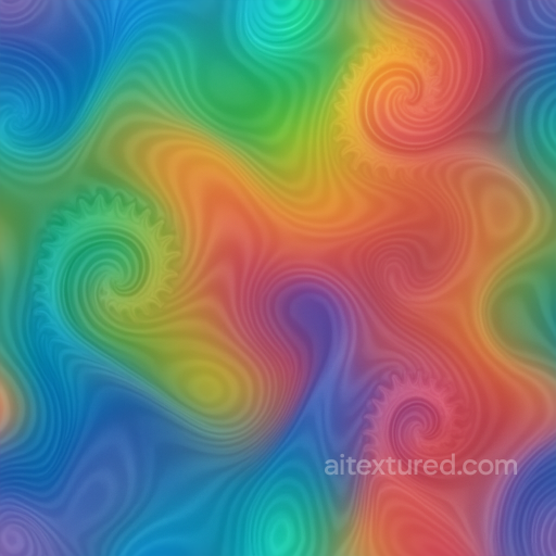 Abstract - Fractals Geometric Shapes Organic Curves Fluid Dynamics Swirl texture preview
