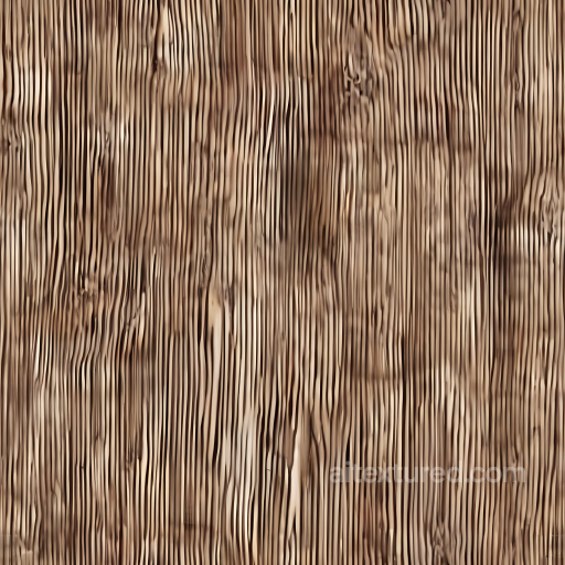 Knotted Pine Wood Plank PBR Texture with Vertical Grain seamless Wood PBR texture