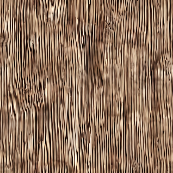Knotted Pine Wood Plank with Vertical Grain seamless PBR texture preview