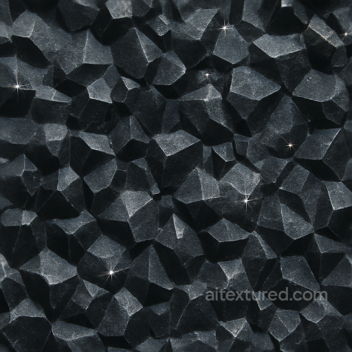 Onyx Crystalline Formation With Frosted Crystal Layers And Light Refraction Sparkle Effect seamless Crystals PBR texture