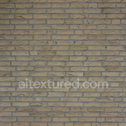 seamless Light Brown Realistic Brick Wall Texture PBR texture 8k free download PBR