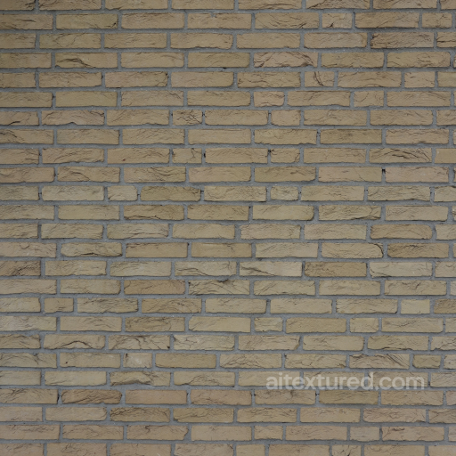 Light Brown Realistic Brick Wall Texture PBR seamless Brick PBR texture