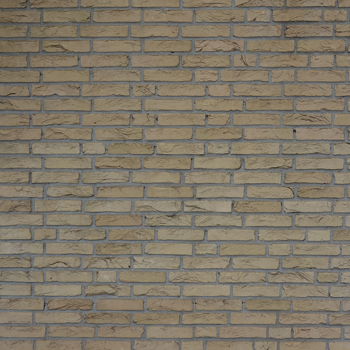 Light Brown Realistic Brick Wall seamless PBR texture preview