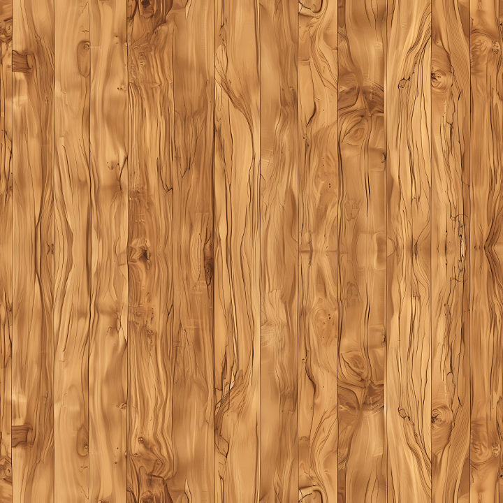 Rustic Light Wood Planks with Natural Knots and Grain seamless PBR texture preview