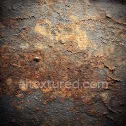 seamless Seamless 3D Rusty Metal PBR Texture Featuring Natural Cracks and Corrosion texture 8k free download PBR