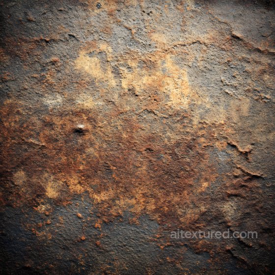 Rusty Metal PBR Texture Featuring Natural Cracks and Corrosion Rust texture preview