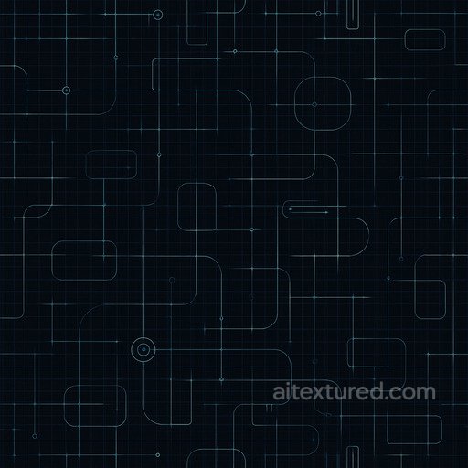 Seamless Techno Grid Seamless Texture seamless Sci-fi PBR texture