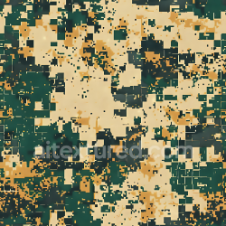 seamless Seamless 3D Digital Desert Camouflage PBR Texture with Pixelated Blocks and Earthy Tones texture 8k free download PBR